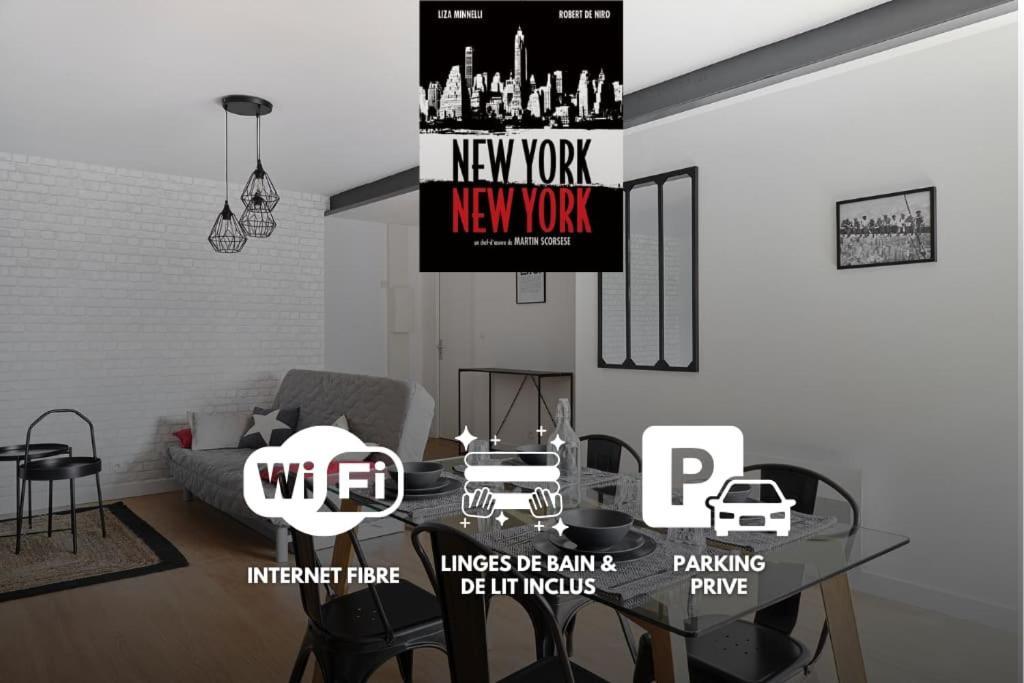 شقة New-York New-York : Fibre Wifi/Linge/Parking شاتوبرييّا المظهر الخارجي الصورة